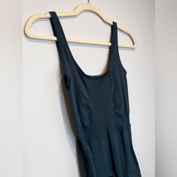 Free People Movement Good Karma Onesie in Rare Dark Teal color XS/S - Picture 3 of 5